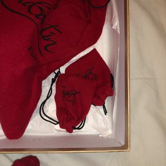 Drama pink sling back Christian loubotin heels - Picture 2 of 8